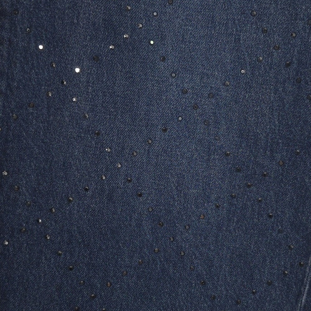LUCKY & BRAND Womens New Jeans THE BAGGY 10/30R Rhinestone Comfort Blue - Picture 11 of 16
